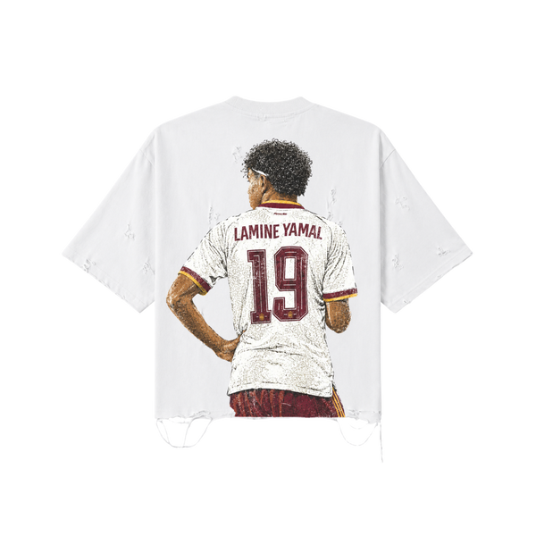 Lamine Yamal Distressed Tee