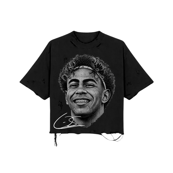 Lamine Yamal Distressed Tee