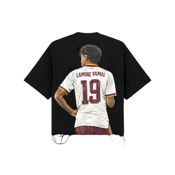Lamine Yamal Distressed Tee
