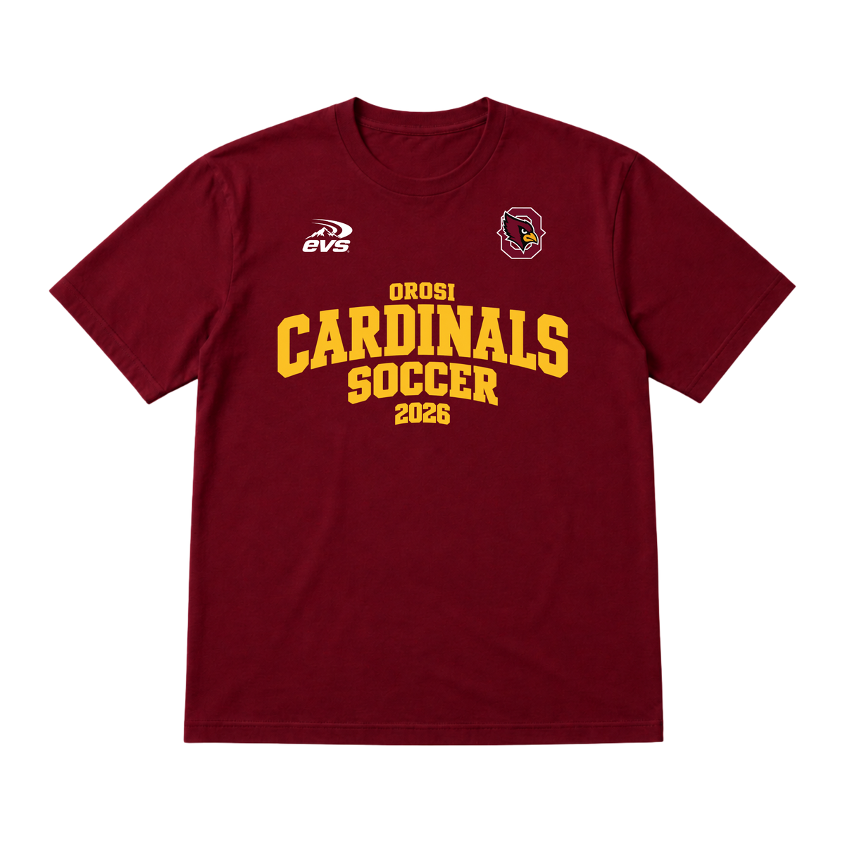 Orosi Cardinals Soccer 2026 Tee
