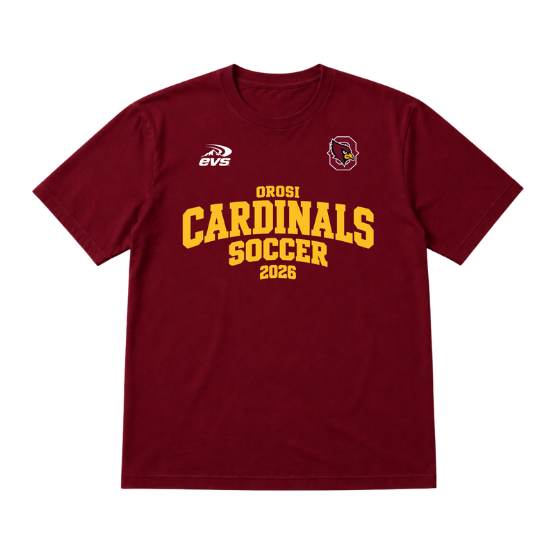 Orosi Cardinals Soccer 2026 Tee