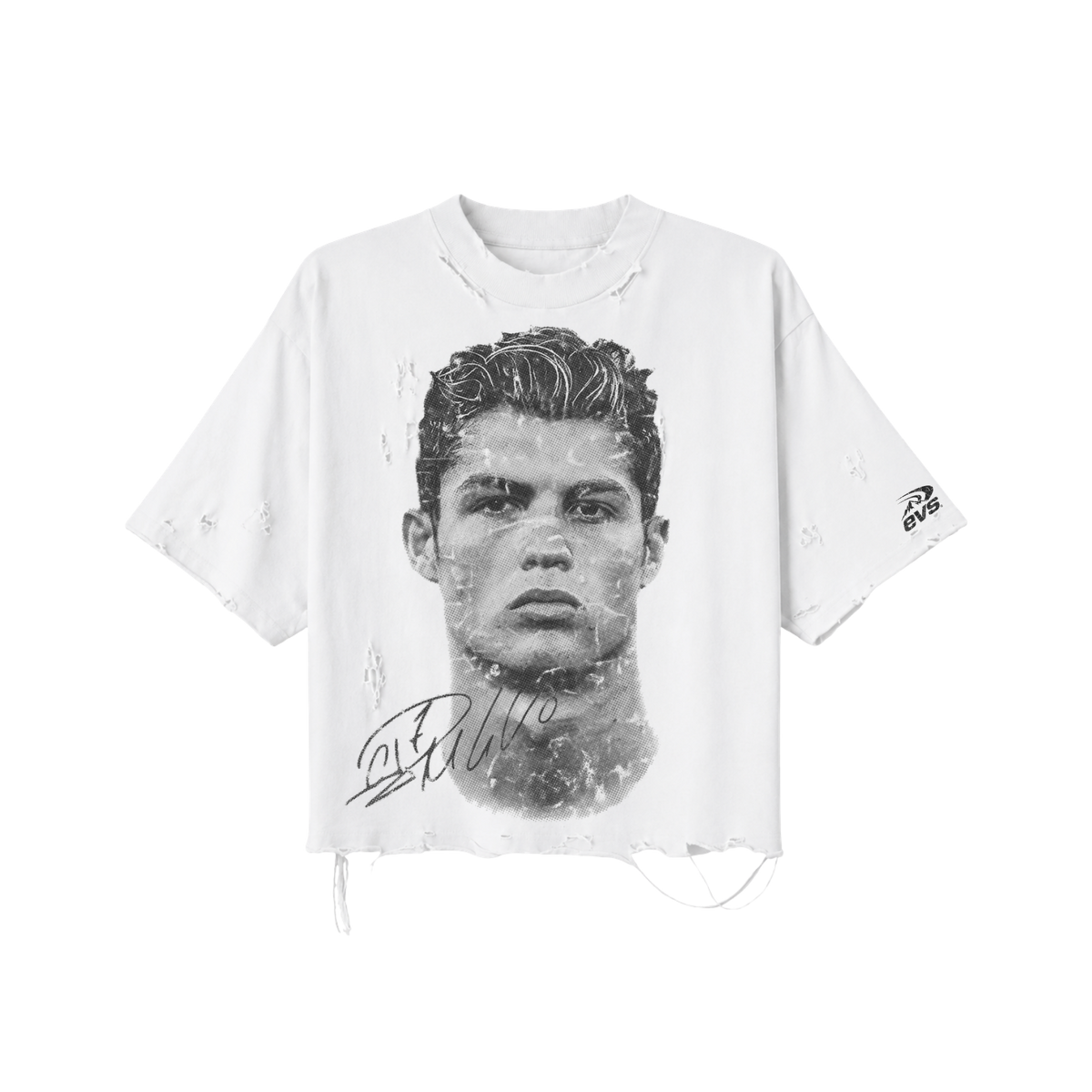 Cristiano Ronaldo Distressed Tee