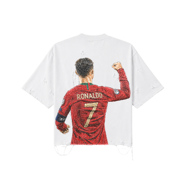 Cristiano Ronaldo Distressed Tee