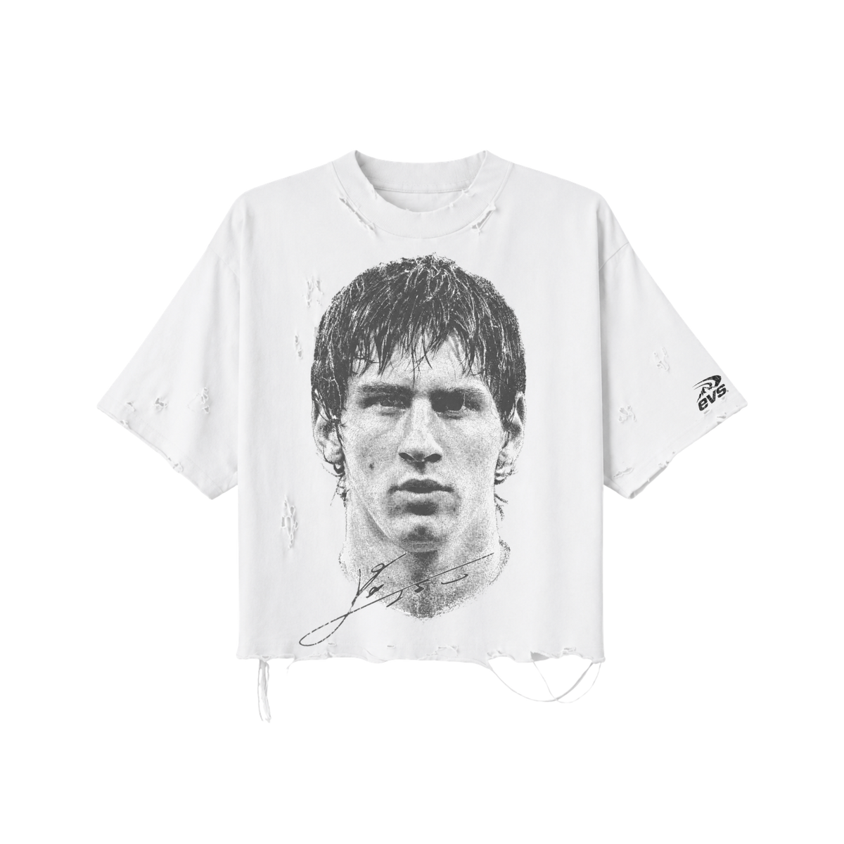 Lionel Messi Distressed Tee