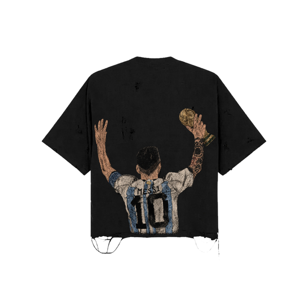 Lionel Messi Distressed Tee