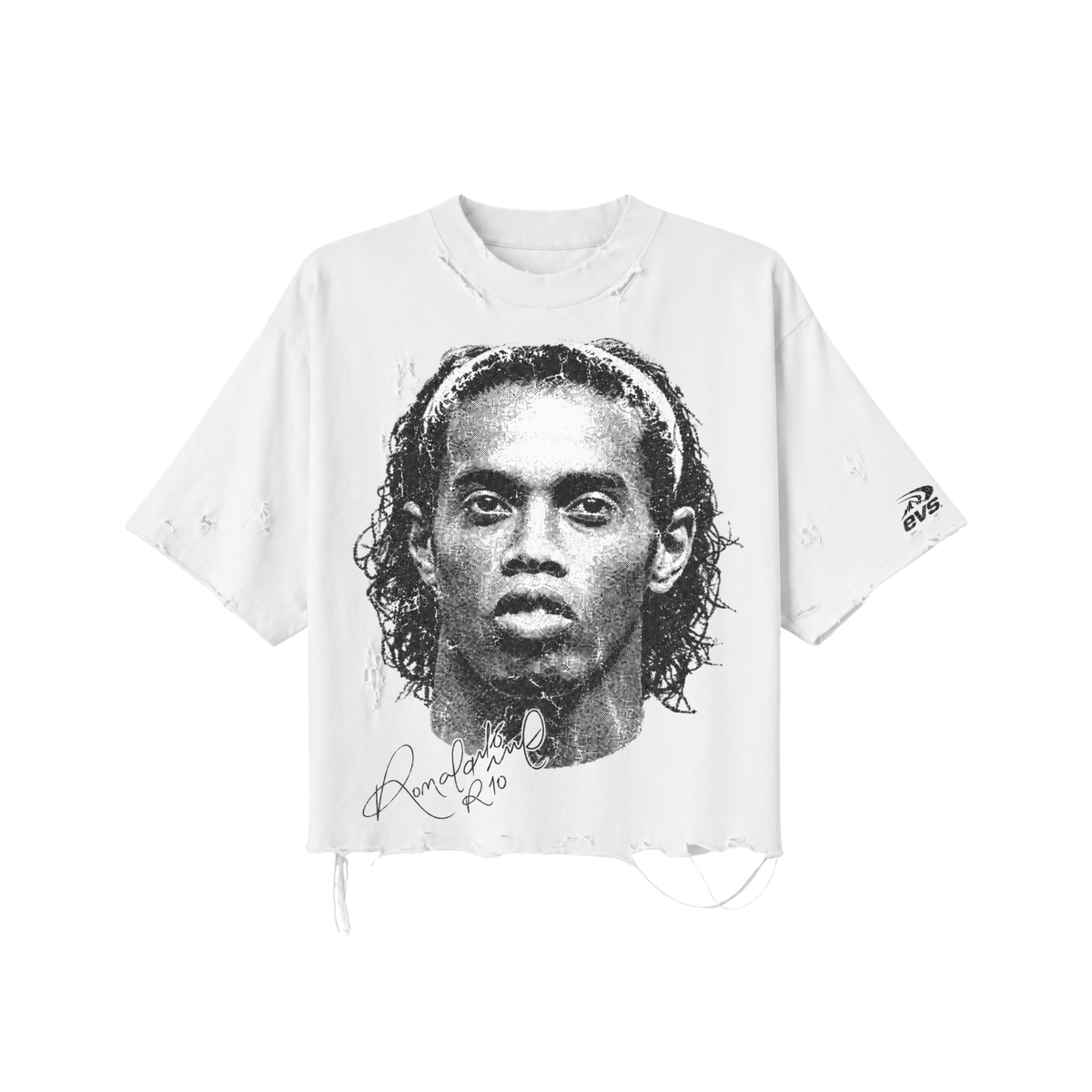 Ronaldinho Distressed Tee
