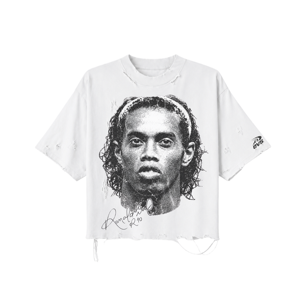 Ronaldinho Distressed Tee