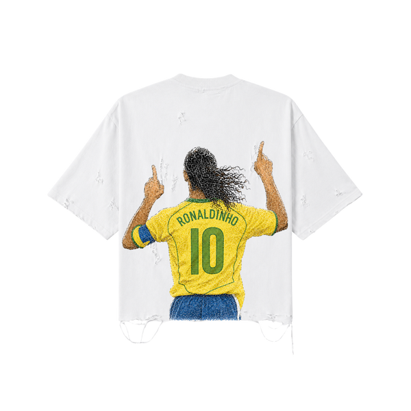 Ronaldinho Distressed Tee