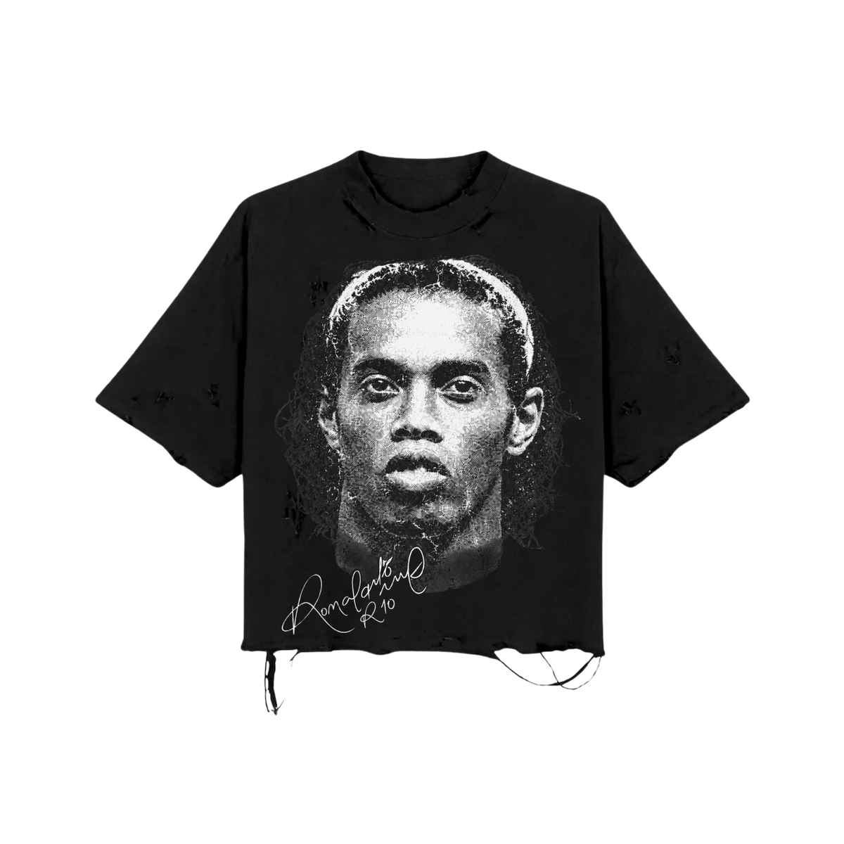 Ronaldinho Distressed Tee