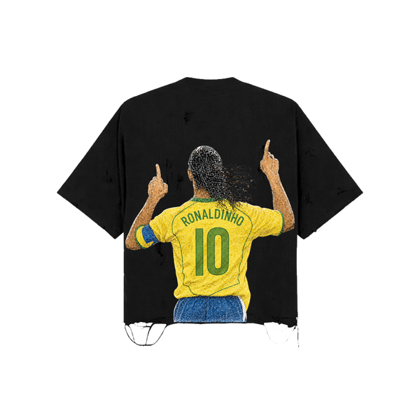 Ronaldinho Distressed Tee
