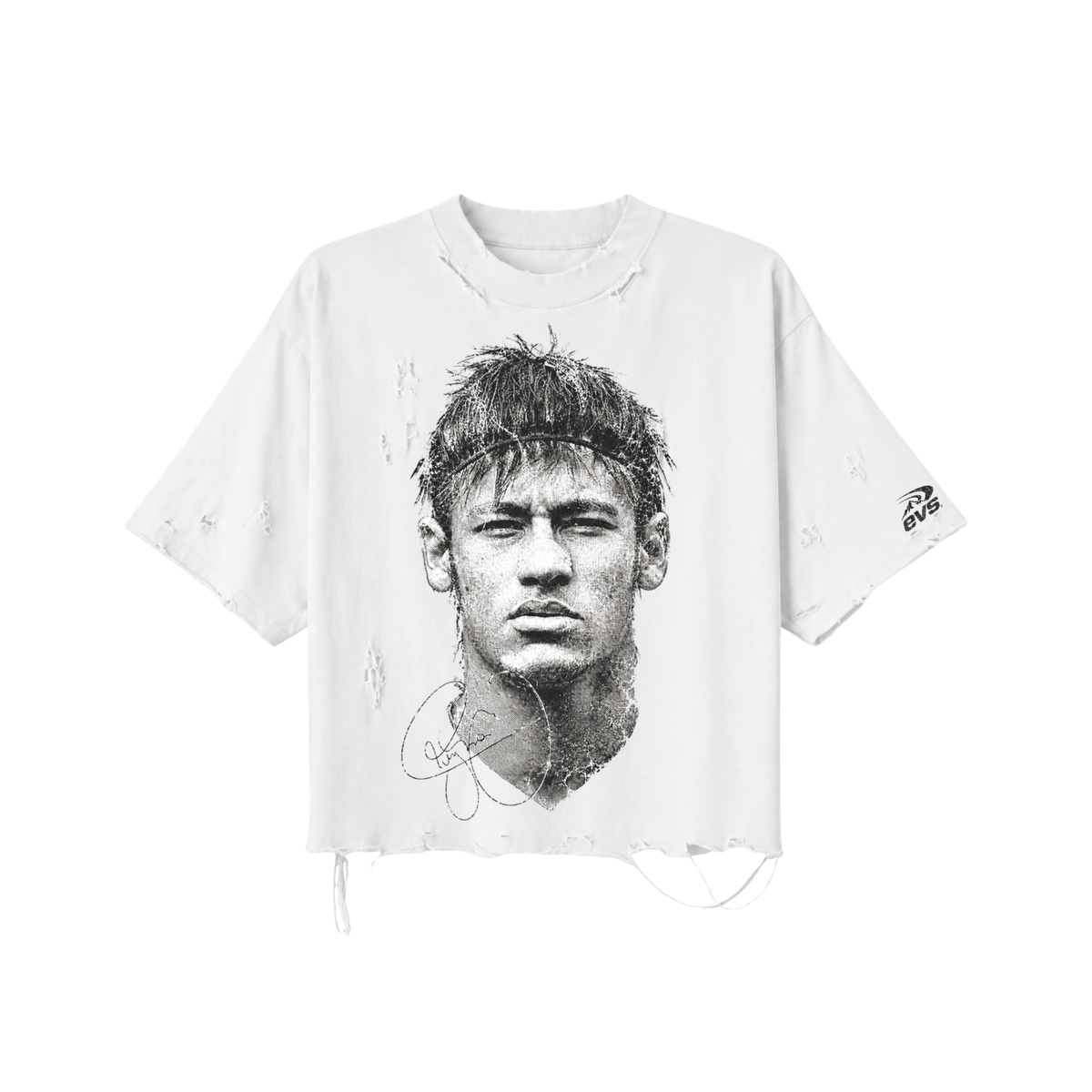 Neymar Jr Distressed Tee