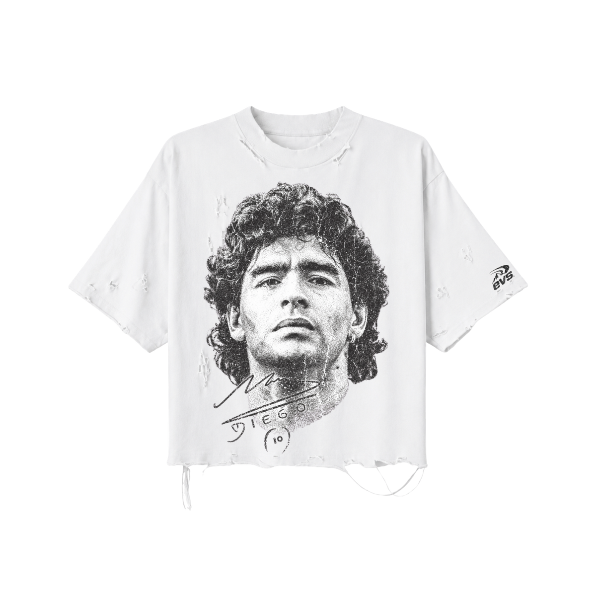Maradona Distressed Tee