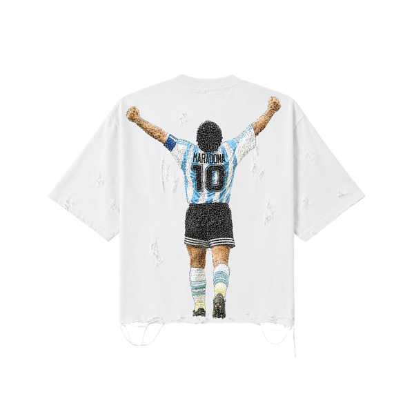 Maradona Distressed Tee