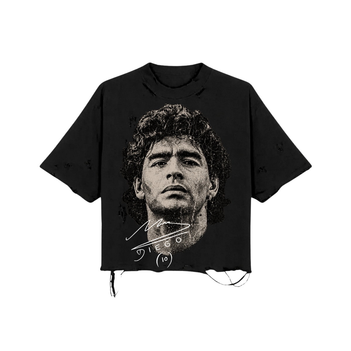 Maradona Distressed Tee