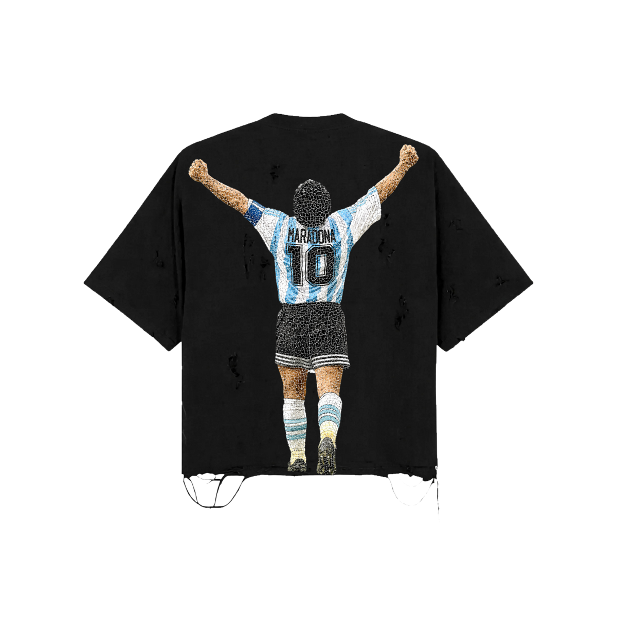 Maradona Distressed Tee
