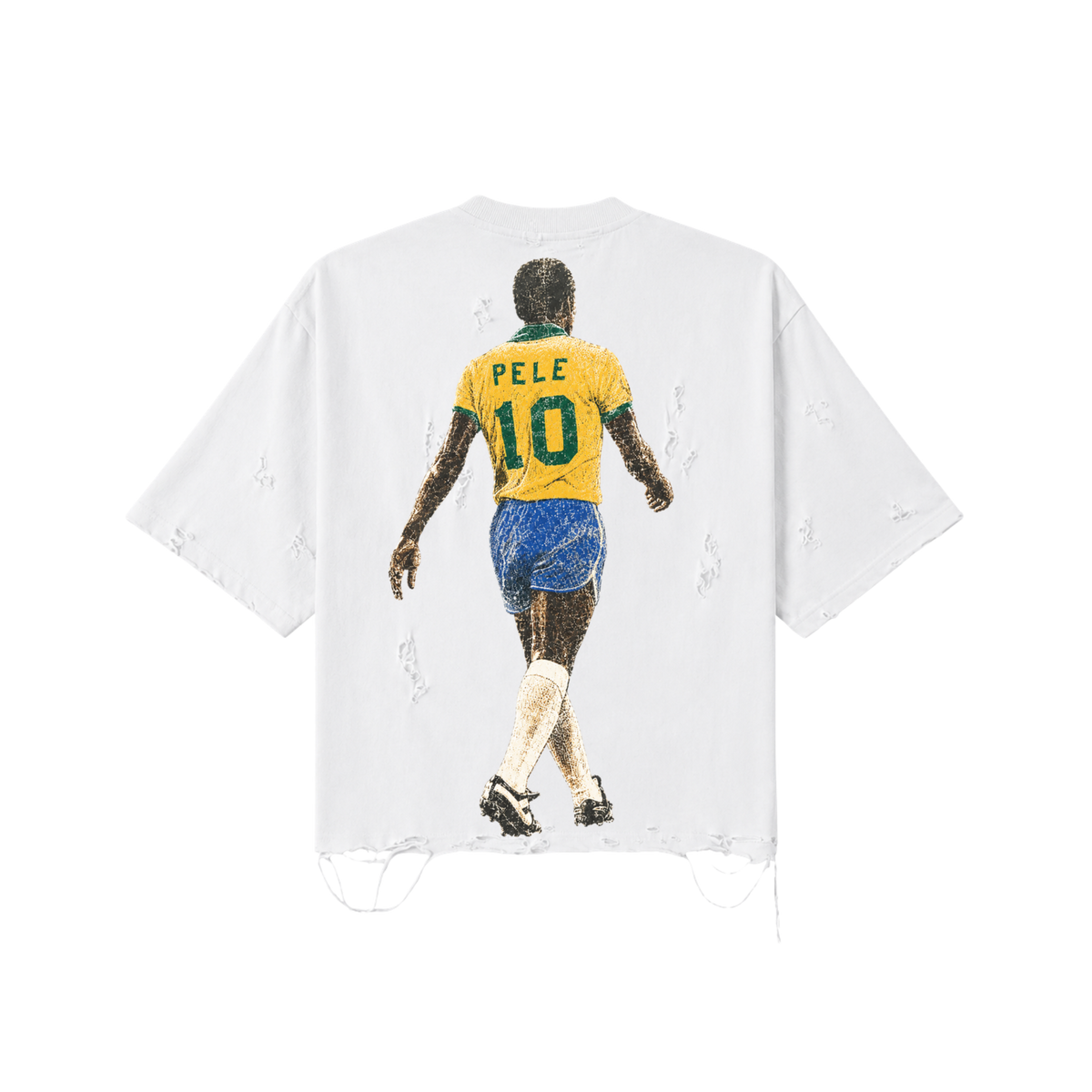 Pele Distressed Tee